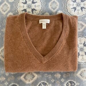 Men's Garnet Hill Cashmere Seater Size Medium